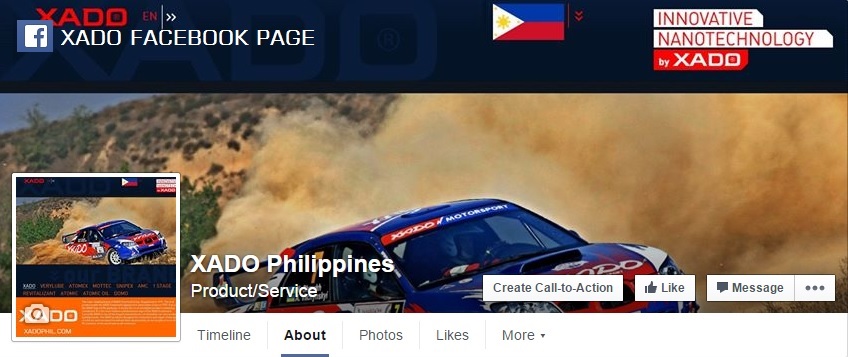 XADO FACEBOOK PAGE